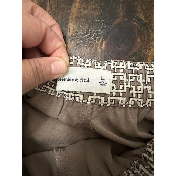 Abercrombie & fitch culotte wide leg satin Palazzo L - Picture 5 of 9